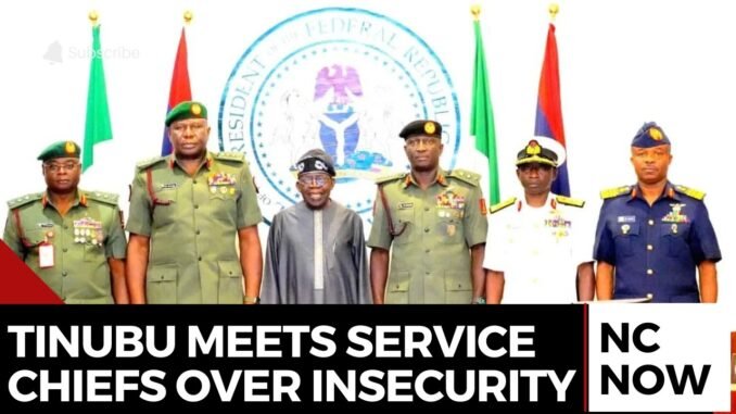 Tinubu holds emergency security meeting