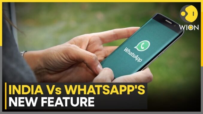 India Gives WhatsApp 3 Days to Justify Username