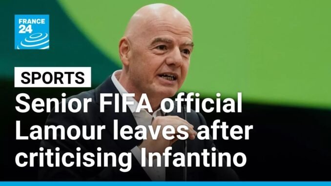 FIFA fires COO after Infantino criticism