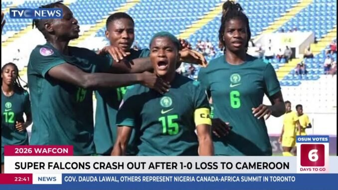 Super Falcons lose World Cup ticket