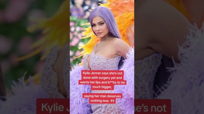 Kylie Jenner opens up about cosmetic implants