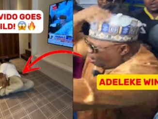 Davido celebrates his uncle's Electoral victory