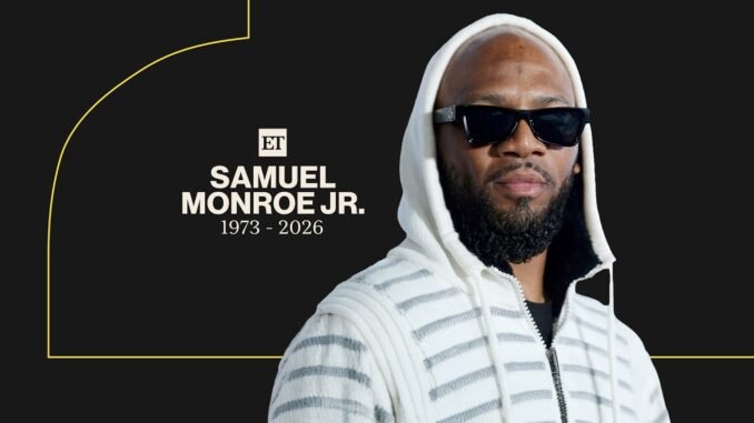 Actor Samuel Monroe Jr. dies aged 52