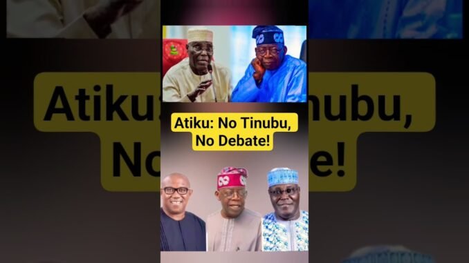 Atiku Dares Tinubu to Public Debate