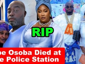 Temitope Osoba died in Police custody