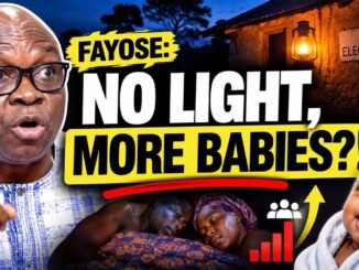 Fayose blames blackouts for higher birth rates