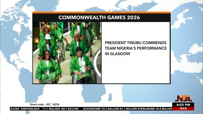 Tinubu hails team Nigeria's 24-Medal win