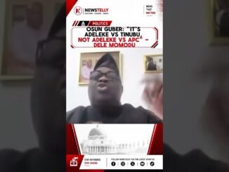 Momodu predicts Adeleke vs Tinubu Osun clash