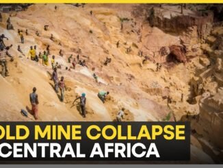 Over 100 buried in gold mine collapse