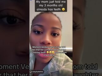 Veekee James panics over baby prank