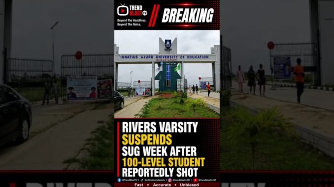 IAUE suspends activities after student shot