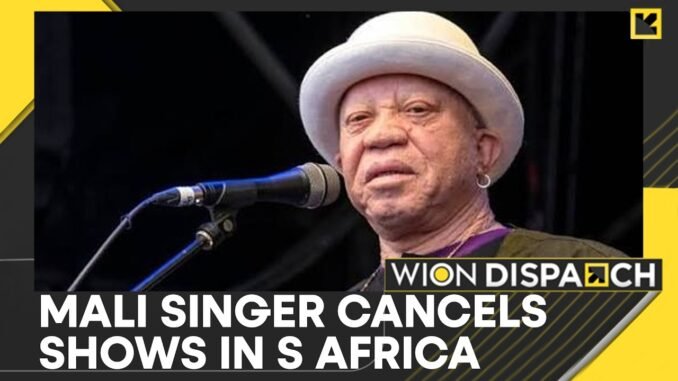 Salif Keita cancels South Africa shows