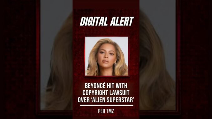Beyoncé sued over sample infringement