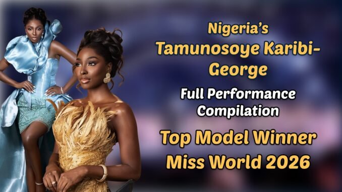 Miss Nigeria wins Top Model for Africa