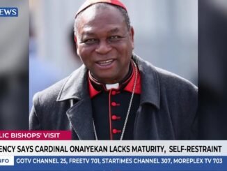 Presidency slams Cardinal Onaiyekan over comments