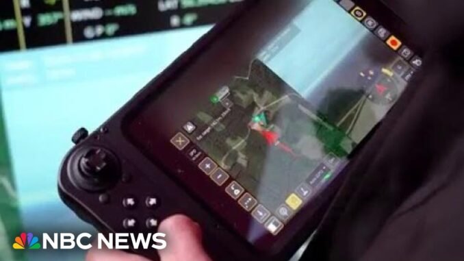 Ukraine deploys drone-dropped robots in combat