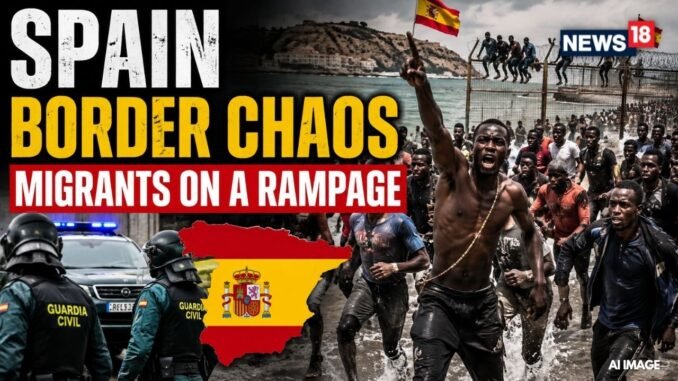 Spain deploys troops to Ceuta