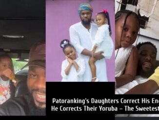 Patoranking with daughters