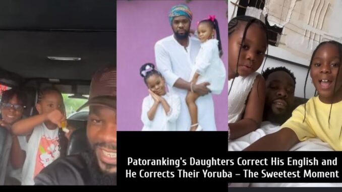 Patoranking with daughters