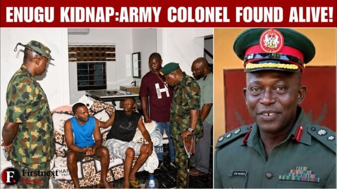 Army rescues Lt Colonel