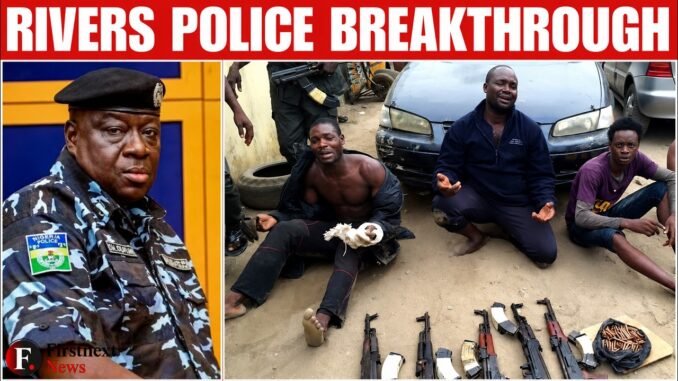 Rivers Police Nab 3 Suspects