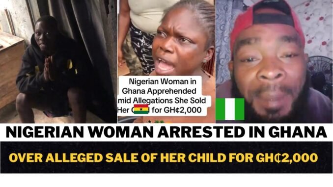Child sale case in Ghana