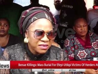 Benue mass burial held