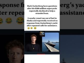 Zuckerberg's yacht in Alaska