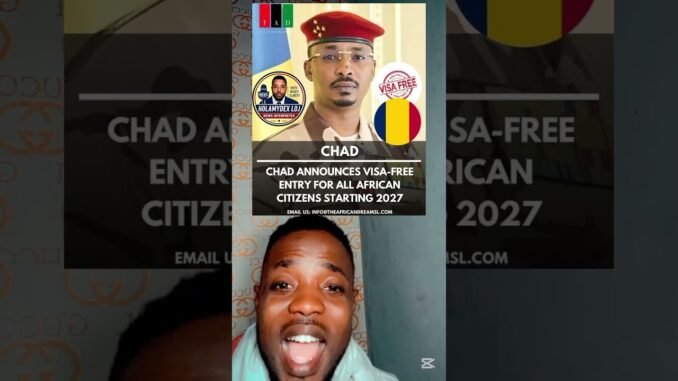 Chad visa-free entry