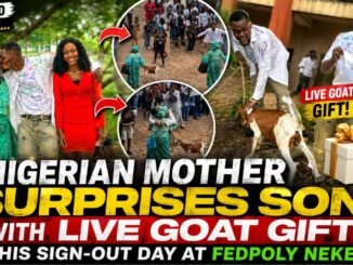 Mum Gifts Son a Goat