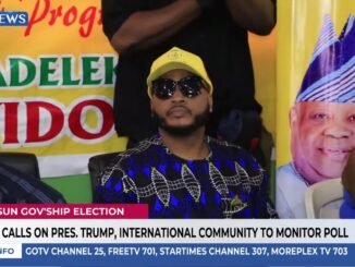 Davido takes Osun issue to Trump