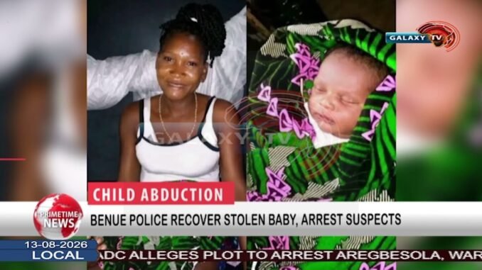 Newborn theft suspect