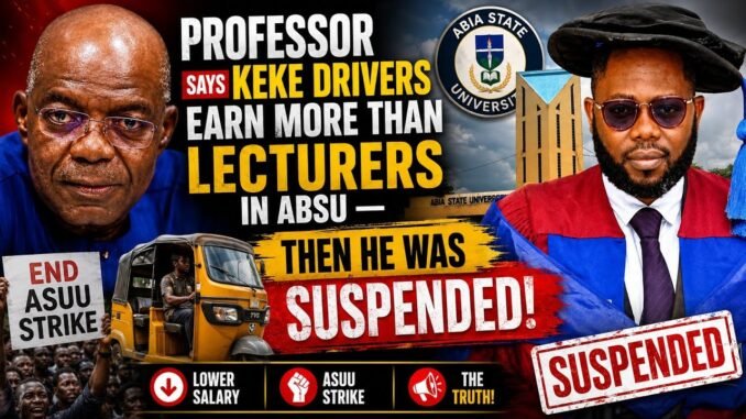 ABSU lecturer faces suspension
