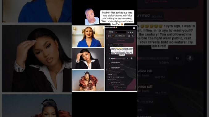 Ehi Ogbebor Voice Note Drama