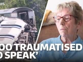 Train off tracks in UK