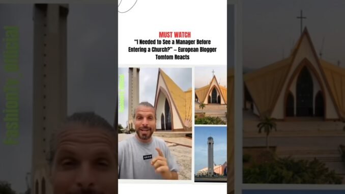 Tomtom at Nigeria church