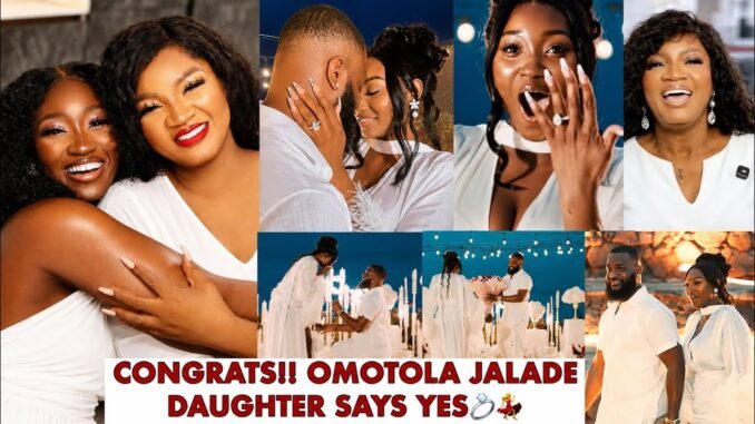 Omotola blesses son-in-law