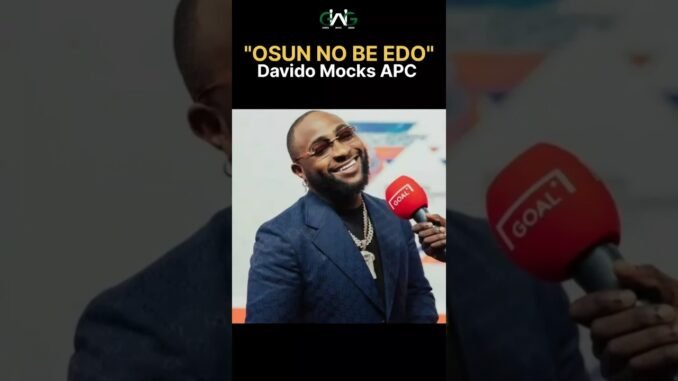 Davido fires back at critics