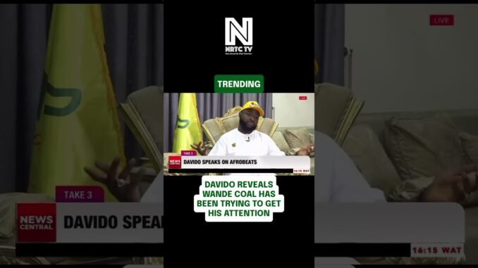 Davido addresses drama