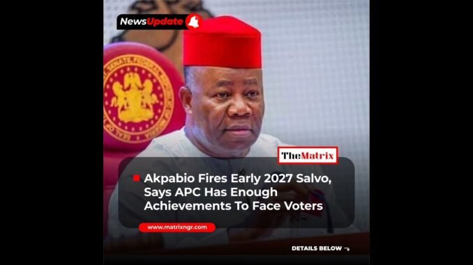Akpabio Defends Tinubu