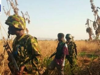 Armed robbers stopped by troops