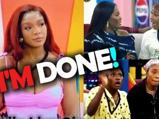 Neche shockingly walks out of BBNaija