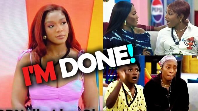 Neche shockingly walks out of BBNaija