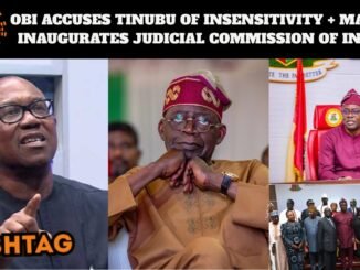 Obi Slams Tinubu's Hunger Remarks as "Insensitive"
