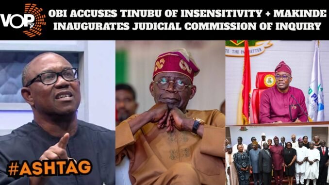 Obi Slams Tinubu's Hunger Remarks as "Insensitive"