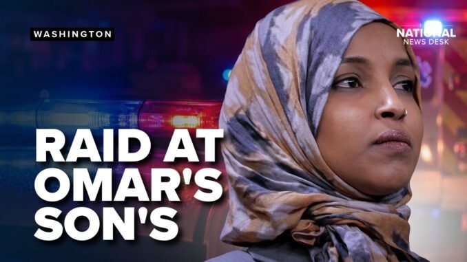 Guns seized at Ilhan Omar son's home