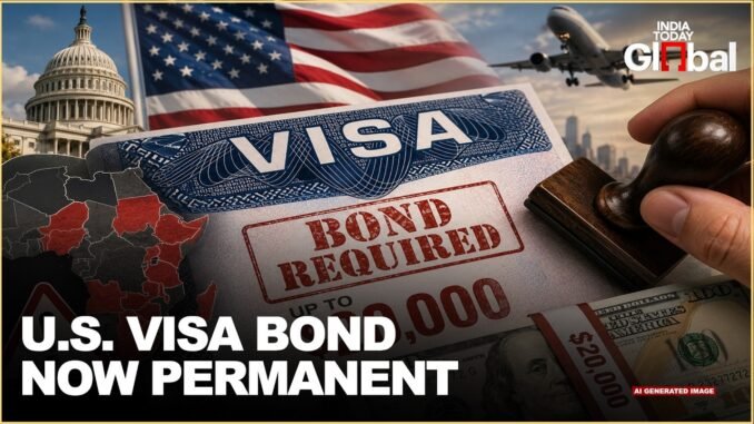 Nigeria is among 50 countries whose citizens may now be required to pay a refundable $20,000 US visa bond, under a newly permanent policy.