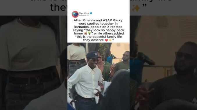 Rihanna and A$AP Rocky thrill Barbados Carnival