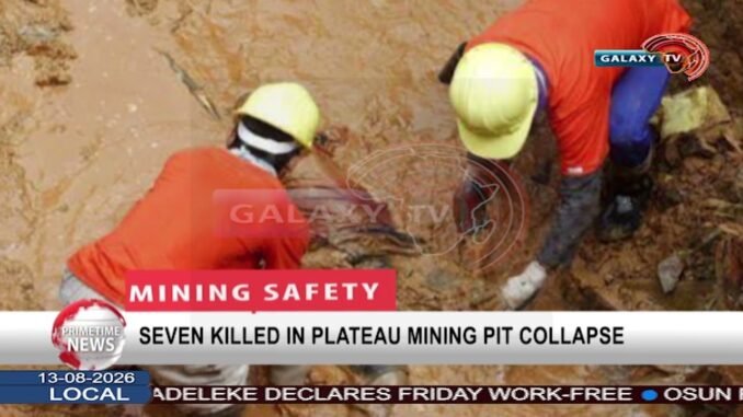Seven miners killed in Barkin Ladi