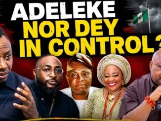 Sowore: Adeleke's Sister, Davido's Father